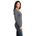 thumbnail image 2 of Ladies Spun Cardigan suéter, gris xs District Chaqueta, 2 of 2