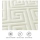 thumbnail image 5 of Protector de Colchón Antideslizante de 90 X 200 Cm - Sábana Ajustable Suave y Elástica, Funda de Cama Ligera de Poliéster para Colchones de Hasta 30 Cm de Grosor, Diseño Que Se Mantiene En Su Lugar (, 5 of 6