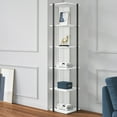 thumbnail image 7 of Furba 5 Tier Bookshelf 67 Inch Tall Bookcase Shelf Storage Organizer | Modern Book Shelf, 7 of 7
