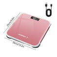 thumbnail image 3 of pvdgvd Fitness Electronic Scale, LCD High-Definition Display & Rechargeable Design, Stylish Tempered Glass for Home Commercial Use, Accurate Weight Measurement Up to 180kg, 3 of 7