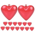 thumbnail image 6 of HAKIDZEL Plastic Heart Shaped Boxes Red For Valentine Day 15Pcs 2.5In X 2.3In X 1.5In, 6 of 8