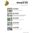 thumbnail image 3 of Duck Brand Rolled Window Insulation Kit: 62 in. x 126 in. (Clear) 3 pieces, 3 of 7