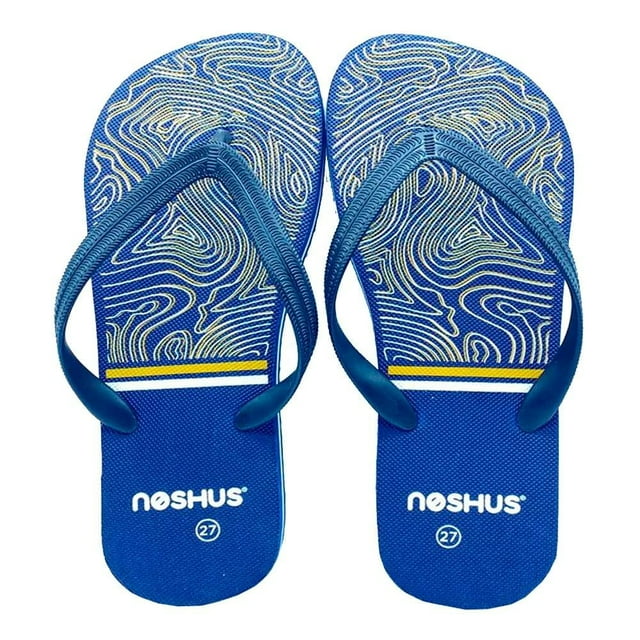 Sandalia Noshus Talla 29 Líneas Curvas Azul