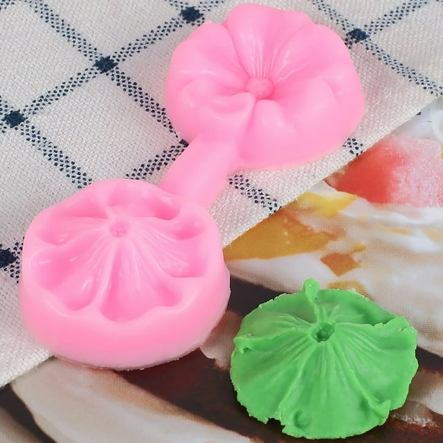 ZZwxWA Stereo DIY Flower Leaf Folding And Pressing Baking Fondant Cake