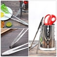 thumbnail image 4 of unbranded 1Jgo Pinzas De Cocina De Inoxidable Plateadas Para Barbacoa Y Servicio En Cocina, 4 of 8