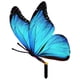 thumbnail image 1 of Simulación de mariposa estaca parque decoración de mariposa de mariposa decoración del jardín de la mariposa, 1 of 6
