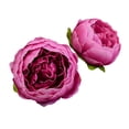 thumbnail image 2 of Peonies Artificial Flowers, Artificial Round Peony Flower Heads, Peony Buds Fake Peony Heads Bulk for Wedding Flower DIY Crafts Bridal Bouquets Table Party Home Decor Purple 1Pcs, 2 of 8