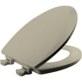 thumbnail image 5 of Church Seat 1500EC 346 Lift-Off Elongated Closed Front Toilet Seat in Biscuit, 5 of 6