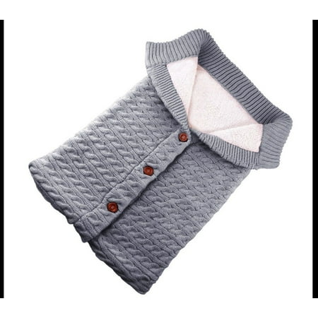 baby sleeping bag carriage weaving wrapped newborn comfortable blanket warm crochet indoor outdoor