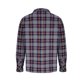 thumbnail image 4 of Blusa y camisa de manga larga con cuello vuelto para hombre, blusa informal a cuadros con botones y bolsillos, blusa de poliéster para hombre, 4 of 6