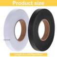 thumbnail image 2 of 2 Rolls Iron on Hemming Tape, Stitch Witchery Hemming Tape Fabric Fusing Hemming Tape Adhesive for Pants Curtain Clothes Curtains Crafting Projects (140 Yards x 1 inch, White), 2 of 6