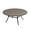 Graywood, variant on DIFY 60" Round Metal Patio Dining Table for 4, Outdoor Dining Table with Umbrella Hole, Black