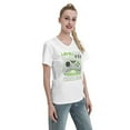 thumbnail image 3 of Level 10 Unlocked Awesome 2011 Women'S V Neck T Shirts White Medium, 3 of 5