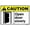Warning Sign 3, variant on Caution Children Playing & Deaf Dog Sign – 8x12 Inch Reflective RustFree Aluminum,UV Protected & Weatherproof,Safety Warning Sign for Home or Playground Areas