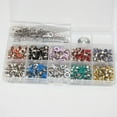 thumbnail image 2 of KAKOWELY 300 Ensemble 6MM Œillets Multicolores Ensemble d'Œillets Robustes Kit de Boutons avec 3 Pcs Outil d'Installation Ensemble d'Outils de Perforation Polyvalent pour Chaussures Vêtements Artisanat, 0.39x"X0.39"X0.16 Pouces, 2 of 5