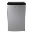 Whirlpool 4.3 Cu Ft Mini Fridge with Single Door, Chiller WH43S1E