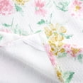 thumbnail image 6 of Martha Stewart Amber Floral Kitchen Towel Set 2-Pack, Pink/Yellow, 16"x28", 6 of 12