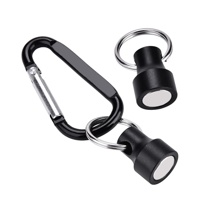Bastamiento de Imán de Pesca, Carabinero de Pesca Acero inoxidable de acero inoxidable de Mano de Manejo de Manos Libres para columna para exteriores