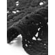 thumbnail image 5 of INSPIRAR CHIC Chaleco de Encaje Floral Sin Mangas Abierto Frontal L Negro, 5 of 6