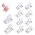 thumbnail image 2 of Acrílico Para Uñas, Puntas De Uñas Transparentes, Clip Duradero, Clip De Uñas Estable, Clip De Pellizco De Uñas Compacto, Clip De Estilo De Uñas Resistente Para Maquillaje De Mujeres 10 Piezas Advancent CE002348-00, 2 of 6