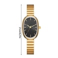 thumbnail image 3 of Elegant Vintage Oval Timepiece Stainless Steel Build Soft Leather For Daily Wear, 3 of 8