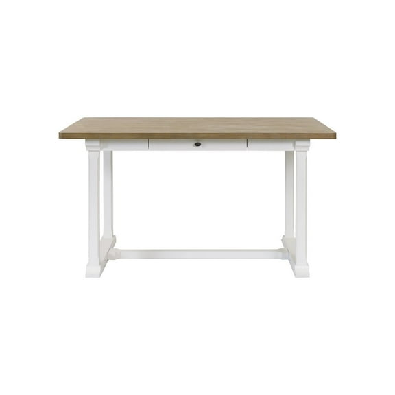 Modern Wood Counter Height Kitchen Dining Table Kitching seating table Brown