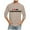 Khaki, variant on VBTAPA Valentines Day Gifts for Boyfriend 3/4 Sleeve T-shirt Mens Letter Graphic Tees Lightweight Casual Workout Shirts Blue L