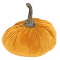thumbnail image 1 of Tela de calabaza, material de tela pequeño y compacto, tallos retorcidos, decoración de escena de otoño para centros de mesa, vacaciones, amarillo, 1 of 5