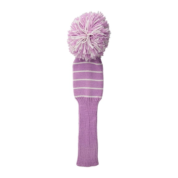 NEW Nitro Retro Knit Driver / Fairway Wood Headcover - Pink / White