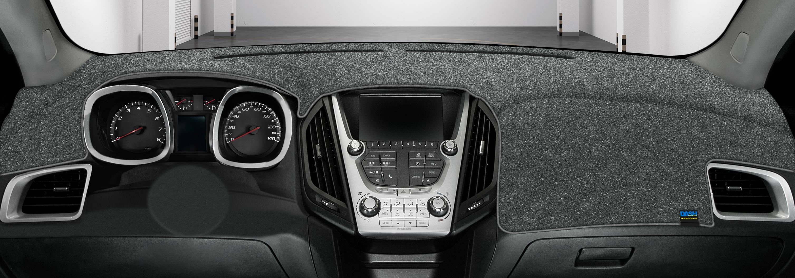 Dash Designs Carpet Charcoal Custom Fit Dash Cover Fits: 87-91 Ford F-150