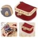 thumbnail image 4 of Bolso Almacenamiento Pequeño Versátil Portátil Monedas Cuero Genuino Beso Mini Mujer Compras Bolsas, 4 of 9