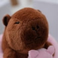 thumbnail image 5 of Capybara Plush Keychain Soft Toy Pendant Piggy Swimming Ring 12cm, 5 of 5