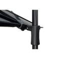 thumbnail image 3 of SimplyShade 9' Outdoor Patio Half Octagon Umbrella, Stone Gray, 3 of 9