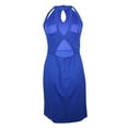 thumbnail image 2 of LOVE SQUARED $59 Womens New Blue Cut Out  Halter A-Line Dress 3X Plus B+B, 2 of 2