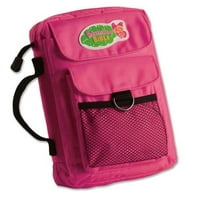 Adventure Bible Adventure Bible Cover for Girls, Zippered, with Handle, Nylon, Pink, Medium, (Hardcover)