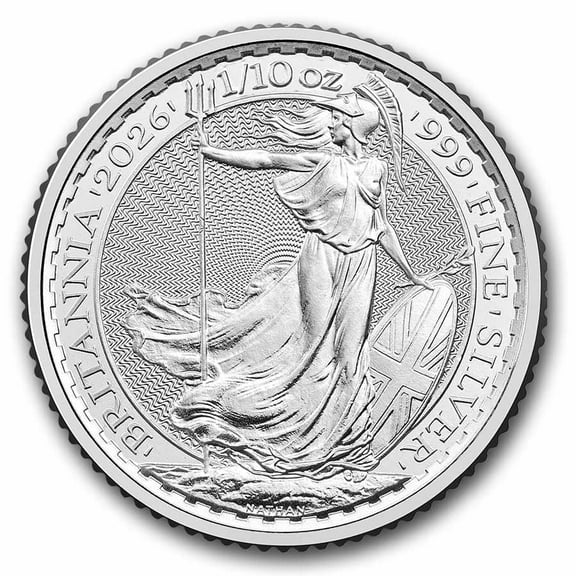 2026 Great Britain 1/10 oz Silver Britannia BU
