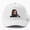 White, variant on Sebastian Stan Baseball Hat, Entertainment Fan Statement Design, Classic Cap