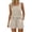 Beige, variant on Women's Two Piece Set, Sleeveless Crew Neck Tank Top and Drawstring Waist Shorts with Pockets, Summer Loungewear Short Set, Casual Matching Outfit and Beach Cover Up-Black