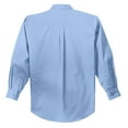 thumbnail image 2 of Men's Tall Long Sleeve Easy Care Shirt Light Blue/ Light Stone 4X-Large Tall, 2 of 3