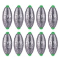 thumbnail image 1 of Juego de 10 plomos de pesca, desmontables con plomo dividido y juego de aparejos de pesca (15 g) EOTVIA NO, 1 of 3