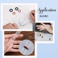 thumbnail image 5 of 2Pcs Polymer Clay Acrylic Roller Clear Rolling Pin with Black and Red Rings Long Smooth Round Tube Rod Solid Stick Tools Kits Accessories for DIY, 5 of 7