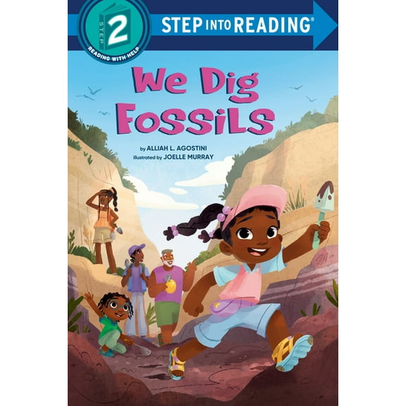 Step Into Reading We Dig Fossils, (Hardcover)