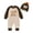 Beige, variant on larppty 2Pcs Neutral Outfits Newborn Baby Boy Girl Pumpkin Romper Jumpsuit My 1st Thanksgiving Clothes with Hat
