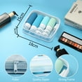 thumbnail image 3 of Micebay Silicone Travel Bottles, Leak Proof Toiletry Containers for Shampoo, Conditioner & Lotion, Blue, 3 of 8