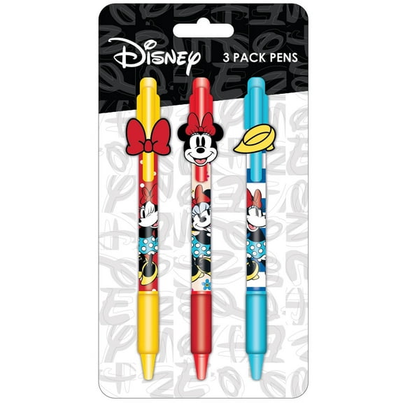 Minnie Parts 3pk Pens