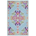 thumbnail image 2 of SAFAVIEH Bellagio Rio Floral Wool Area Rug, Light Blue/Multi, 3' x 5', 2 of 11