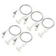 thumbnail image 1 of 5Pcs Adjustable Picture Hanging Wire Kit 2.5m x 1.5mm Hanging Rope with S Hooks, 1 of 5