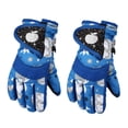 thumbnail image 1 of Toystoory 2 piezas de guantes de nieve para niños, artículos deportivos antideslizantes, guantes gruesos para deportes de invierno a prueba de viento, Suministros térmicos azul L Toystoory HA059843-08B, 1 of 6
