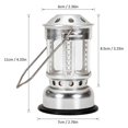 thumbnail image 4 of Portable Candle Lantern Night Fishing Hanging Outdoor Camping Aluminium Alloy Candle Lamp, 4 of 5