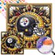 thumbnail image 1 of 5D DIY Taladro Parcial AB Diamante Pintura Rugby Club Kit Arte 45x45cm, 1 of 9